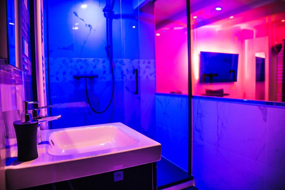 SECRET SUITE "Mr Grey" - Jacuzzi privatif - Gare RER C - Proche Paris - Brétigny-sur-Orge23 de SECRET SUITE "Mr Grey" - Jacuzzi privatif - Gare RER C - Proche Paris