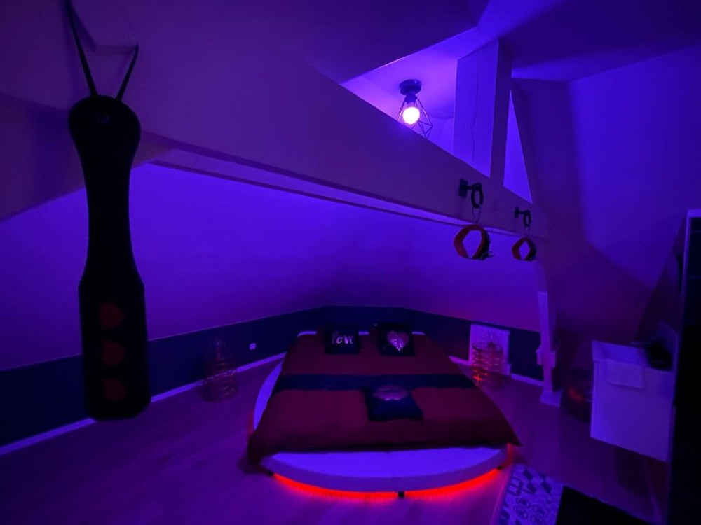 Redroom Loveroom Chambre Spa privative Insolite Thème 50 nuances de grey - Douchy-les-Mines11 de Redroom Loveroom Chambre Spa privative Insolite Thème 50 nuances de grey