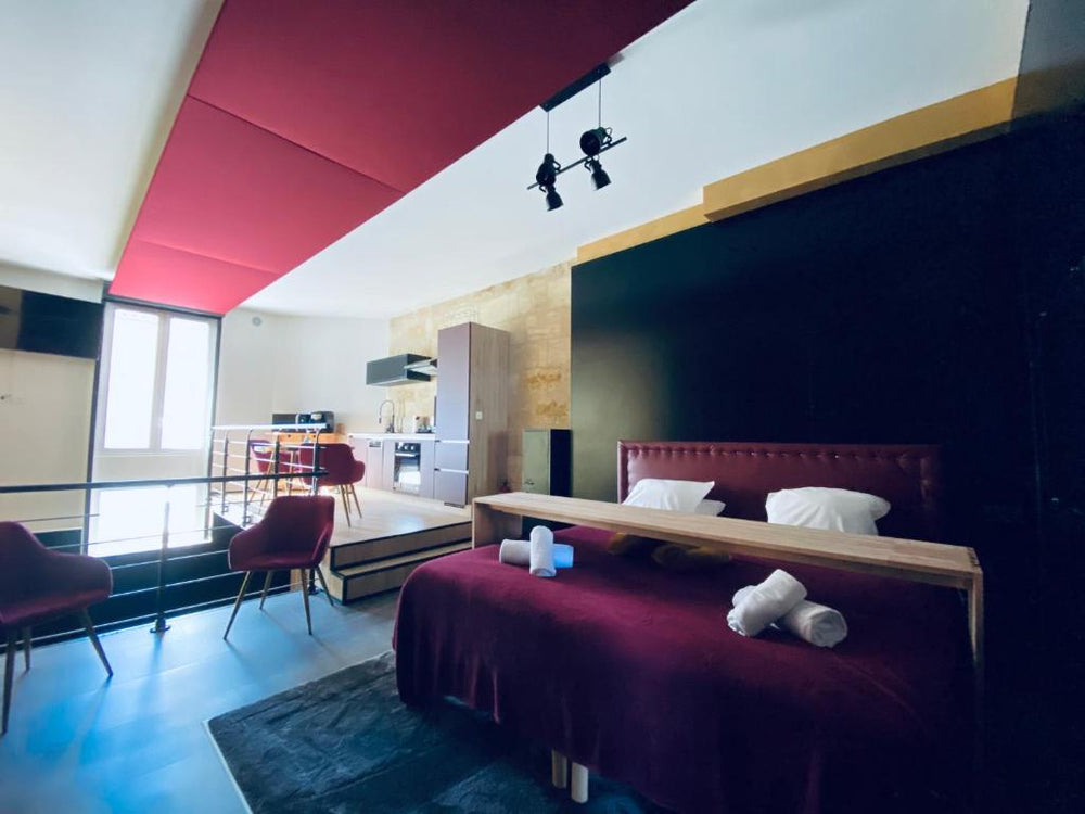 Mieuxqualhotel jacuzzi privatif Love room - Bordeaux9 de Mieuxqualhotel jacuzzi privatif Love room