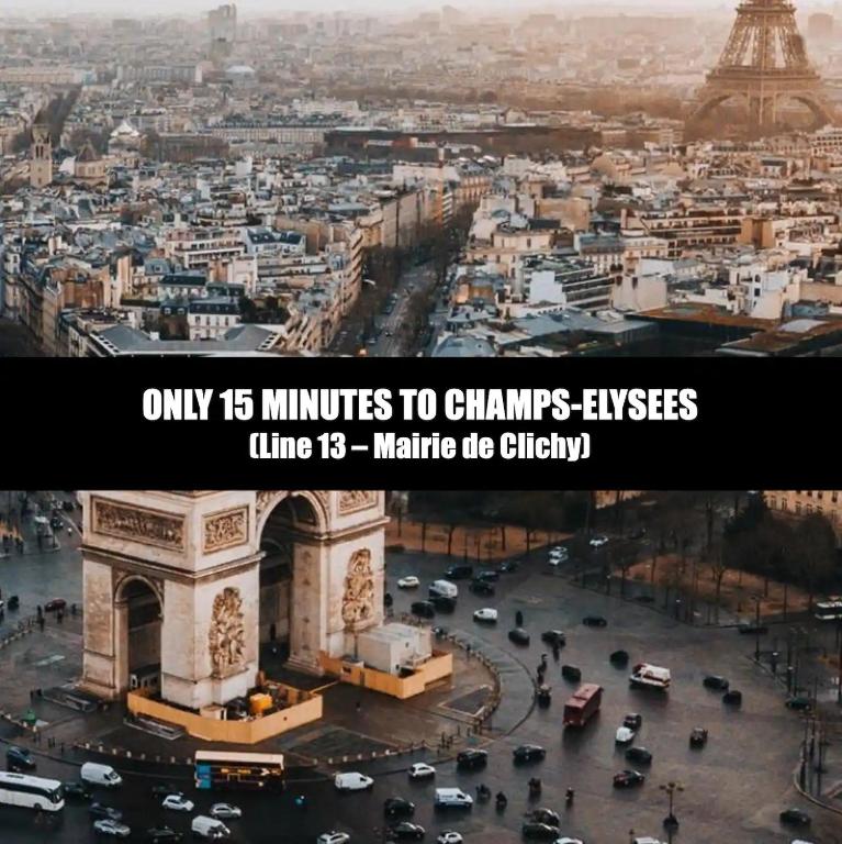 Suite L'éclipse Paris, logement avec jacuzzi, à 10 minutes des Champs Elysées - Levallois-Perret19 de Suite L'éclipse Paris, logement avec jacuzzi, à 10 minutes des Champs Elysées