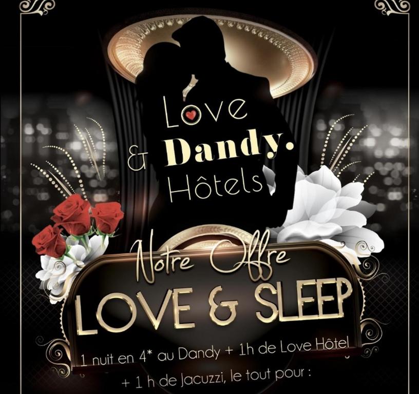 Love Hôtel avec nuit insolite au Dandy et Jacuzzi privatisé - Paris42 de Love Hôtel avec nuit insolite au Dandy et Jacuzzi privatisé