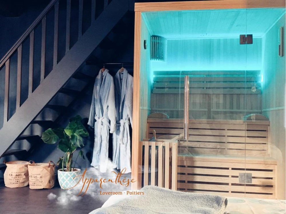 Apparenthèse Love Room Jacuzzi Sauna - Poitiers17 de Apparenthèse Love Room Jacuzzi Sauna