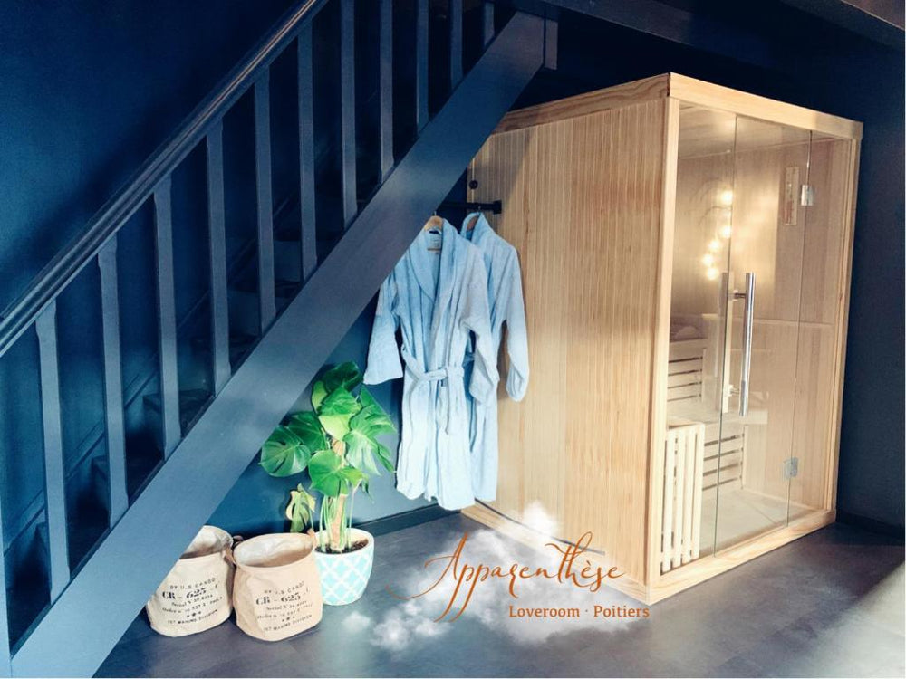 Apparenthèse Love Room Jacuzzi Sauna - Poitiers22 de Apparenthèse Love Room Jacuzzi Sauna