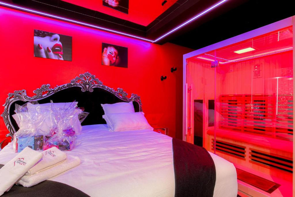 L'Interdit Suite Luxe Romantique Spa Balneo Sauna Hammam - Serrières23 de L'Interdit Suite Luxe Romantique Spa Balneo Sauna Hammam