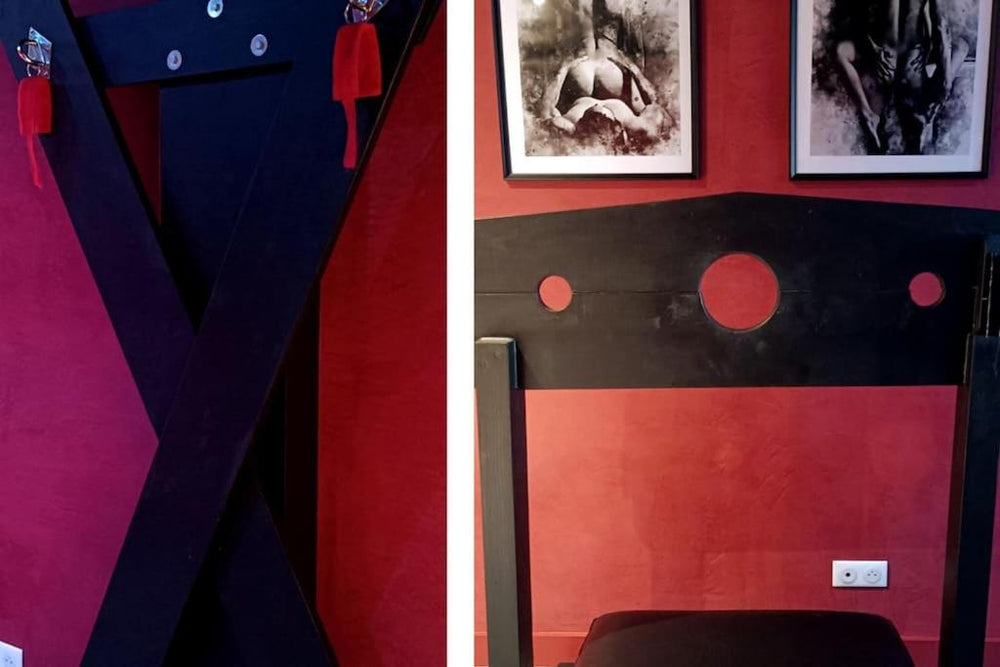 Appartement balnéo et sauna privés The Red Room - Mauguio8 de Appartement balnéo et sauna privés The Red Room