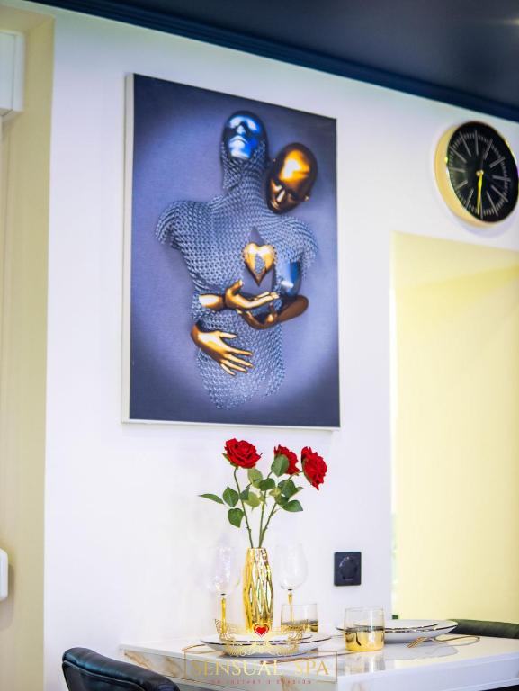 Sensual SPA- Love ROOM Jacuzzi Hammam Terrasse - Nancy17 de Sensual SPA- Love ROOM Jacuzzi Hammam Terrasse