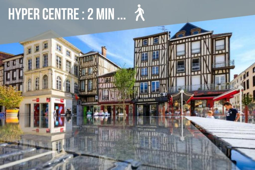 L'Hyper Centre - Netflix & Wifi - Literie Haut de Gamme - check-in 24H24 - GoodMarning - Châlons-en-Champagne18 de L'Hyper Centre - Netflix & Wifi - Literie Haut de Gamme - check-in 24H24 - GoodMarning