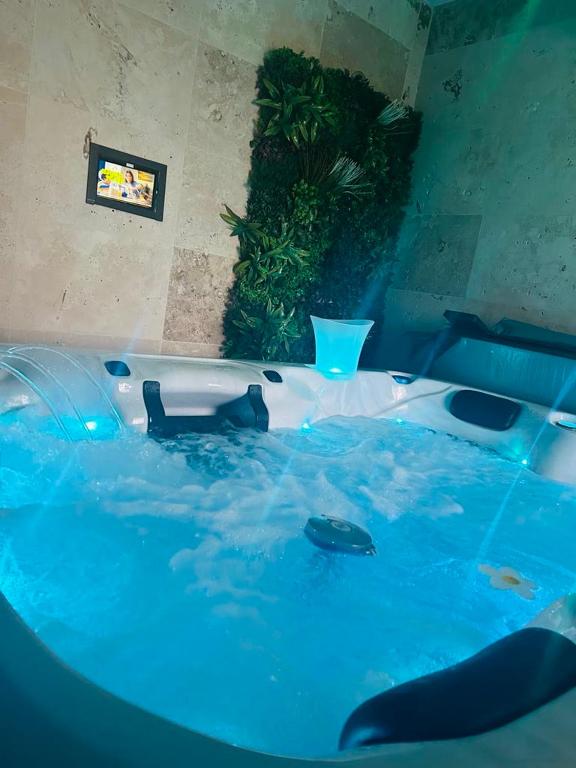 Loveroom 50 nuances de bulles jacuzzi et sauna privatif - Lens7 de Loveroom 50 nuances de bulles jacuzzi et sauna privatif
