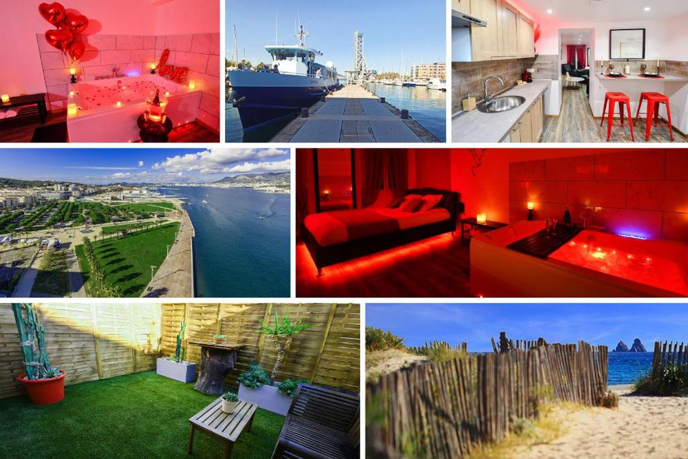 L'Arena - Love Room, Jacuzzi - La Seyne-sur-Mer40 de L'Arena - Love Room, Jacuzzi