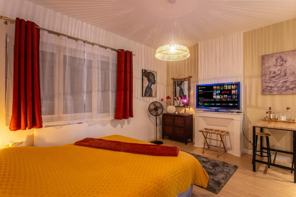 Suite ZEN 32m2 Centre ville Spa & Table massage &Parking3 de Suite ZEN 32m2 Centre ville Spa & Table massage &Parking