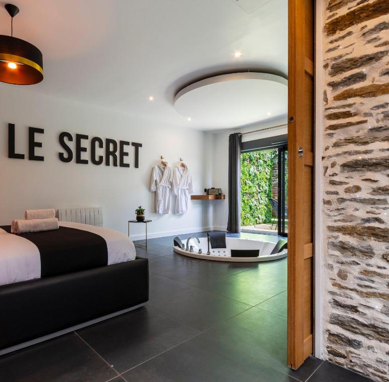 Nuit confort avec Balnéo XXL privative et Climatisation - Nantes2 de Nuit confort avec Balnéo XXL privative et Climatisation