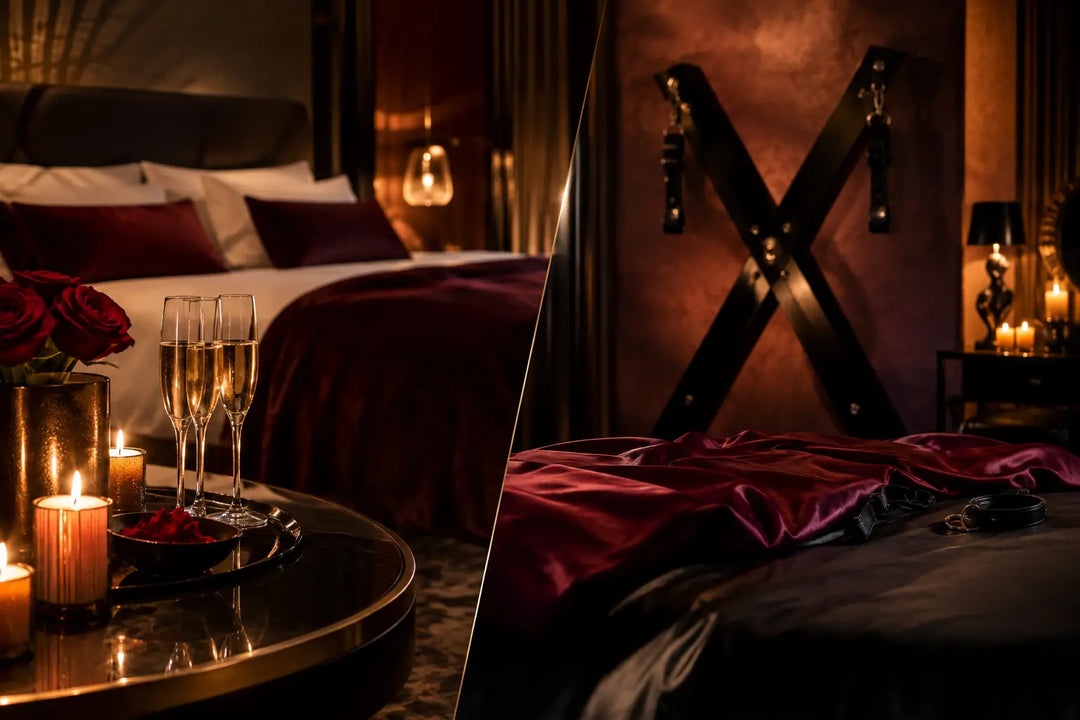 Suite romantique versus sex room : que choisir ?