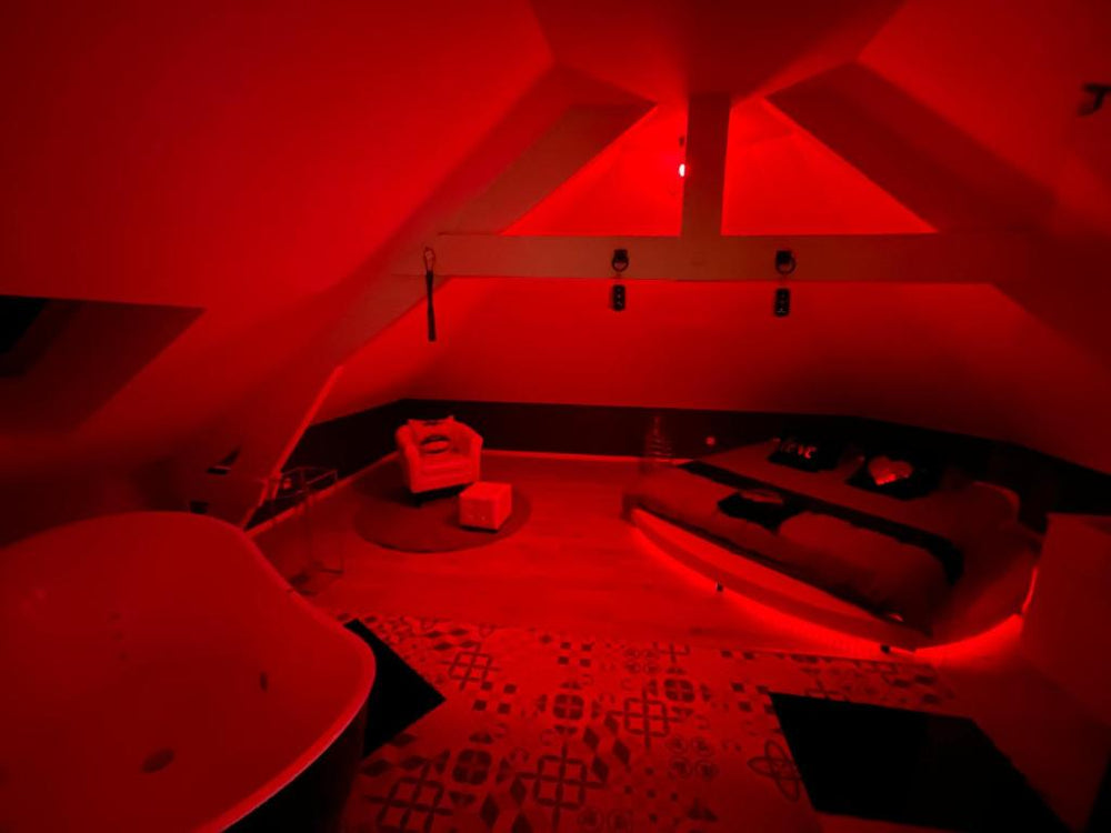 Redroom Loveroom Chambre Spa privative Insolite Thème 50 nuances de grey - Douchy-les-Mines7 de Redroom Loveroom Chambre Spa privative Insolite Thème 50 nuances de grey
