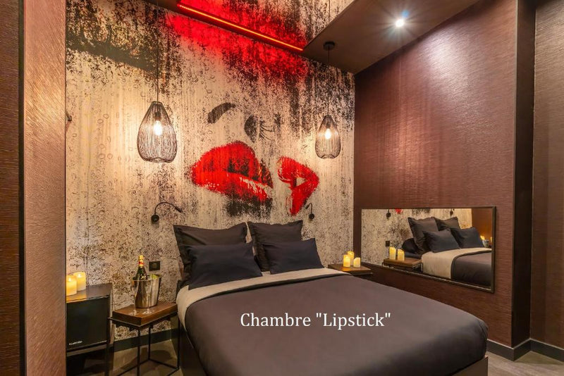 Love Hôtel avec nuit insolite au Dandy et Jacuzzi privatisé - Paris3 de Love Hôtel avec nuit insolite au Dandy et Jacuzzi privatisé
