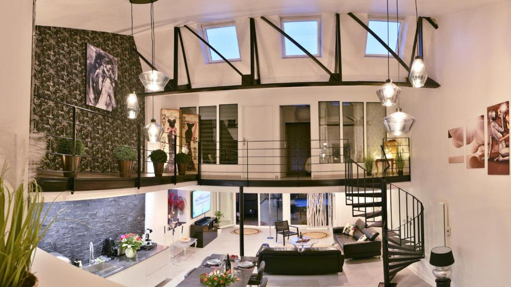 Le LOFT, MoonLOVE, Jacuzzi et sauna privatifs sur terrasse, 120m2 - Jarville-la-Malgrange6 de Le LOFT, MoonLOVE, Jacuzzi et sauna privatifs sur terrasse, 120m2
