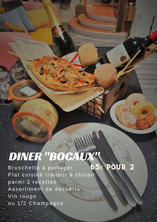 Le Néflier Dijon - appart balnéo - SPA romantique pour 2 - Dijon10 de Le Néflier Dijon - appart balnéo - SPA romantique pour 2
