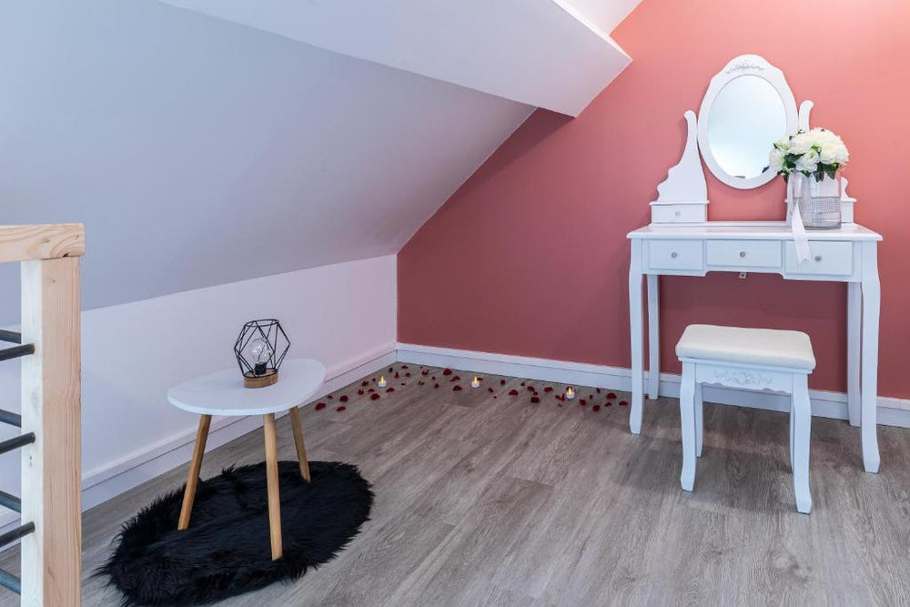 Suite L'echappee - Maison romantique - SPA & Sauna Privatif- Pole Dance - Lit rond avec miroir au plafond - Pézarches32 de Suite L'echappee - Maison romantique - SPA & Sauna Privatif- Pole Dance - Lit rond avec miroir au plafond
