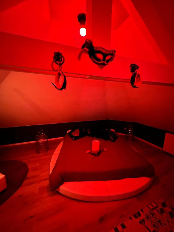 Redroom Loveroom Chambre Spa privative Insolite Thème 50 nuances de grey - Douchy-les-Mines4 de Redroom Loveroom Chambre Spa privative Insolite Thème 50 nuances de grey

