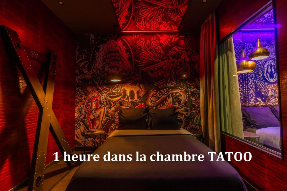 Love Hôtel avec nuit insolite au Dandy et Jacuzzi privatisé - Paris2 de Love Hôtel avec nuit insolite au Dandy et Jacuzzi privatisé
