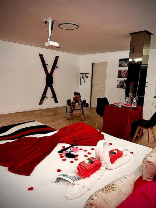 Love Room 80m2 BDSM 50 nuances de Grey - SAUNA - Parking gratuit - Antibes27 de Love Room 80m2 BDSM 50 nuances de Grey - SAUNA - Parking gratuit
