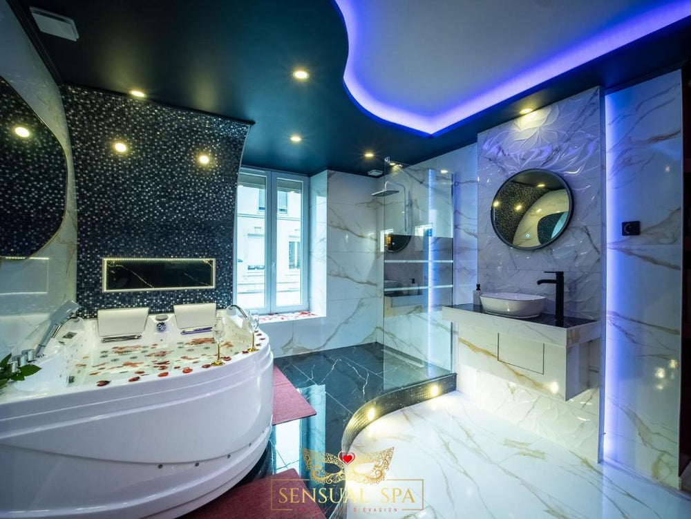 Sensual SPA- Love ROOM Jacuzzi Hammam Terrasse - Nancy4 de Sensual SPA- Love ROOM Jacuzzi Hammam Terrasse
