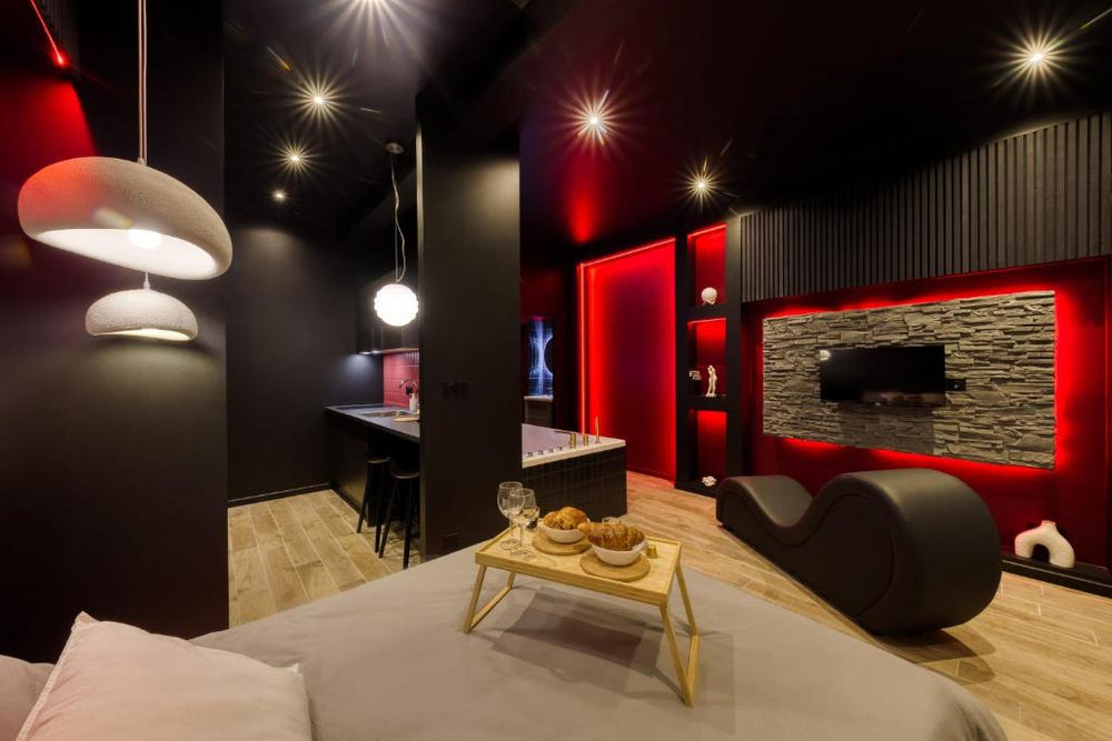 Suite Deluxe - Jacuzzi - Melun14 de Suite Deluxe - Jacuzzi
