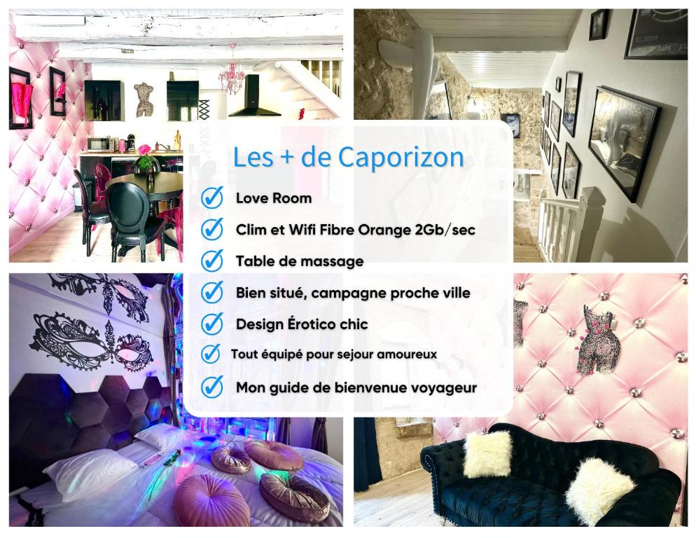 Caporizon-Lov'BNB-La seule Love House de Dordogne - Biras27 de Caporizon-Lov'BNB-La seule Love House de Dordogne
