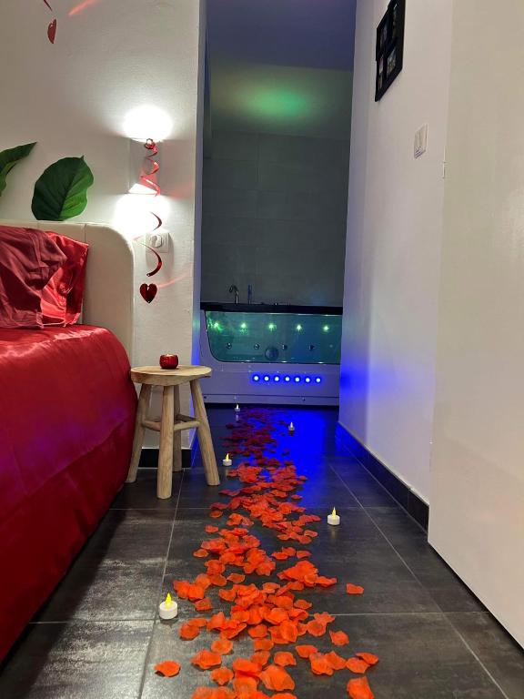 Love room: Aux plaisirs des sens jacuzzi privé - Barr8 de Love room: Aux plaisirs des sens jacuzzi privé
