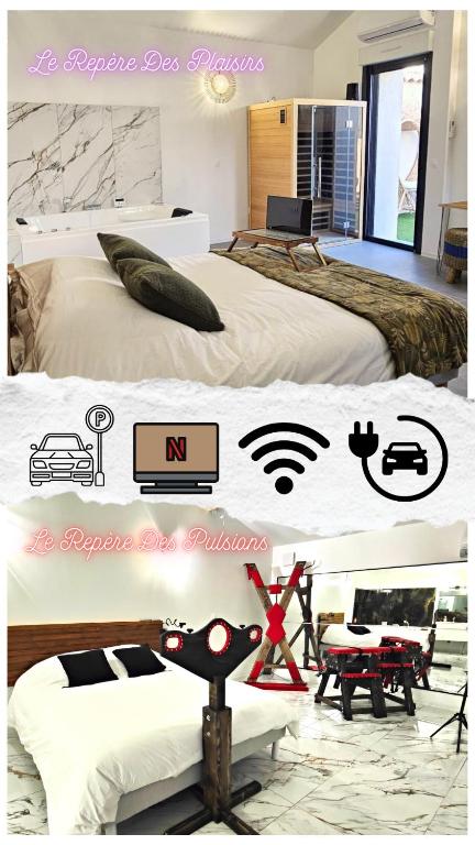 Maisons Plaisir & Pulsion Spa Sauna Privé - Allauch20 de Maisons Plaisir & Pulsion Spa Sauna Privé
