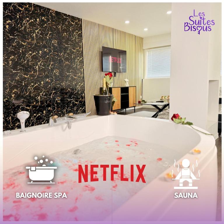 Les Suites Bisous Metz - Jacuzzi & Private Sauna4 de Les Suites Bisous Metz - Jacuzzi & Private Sauna
