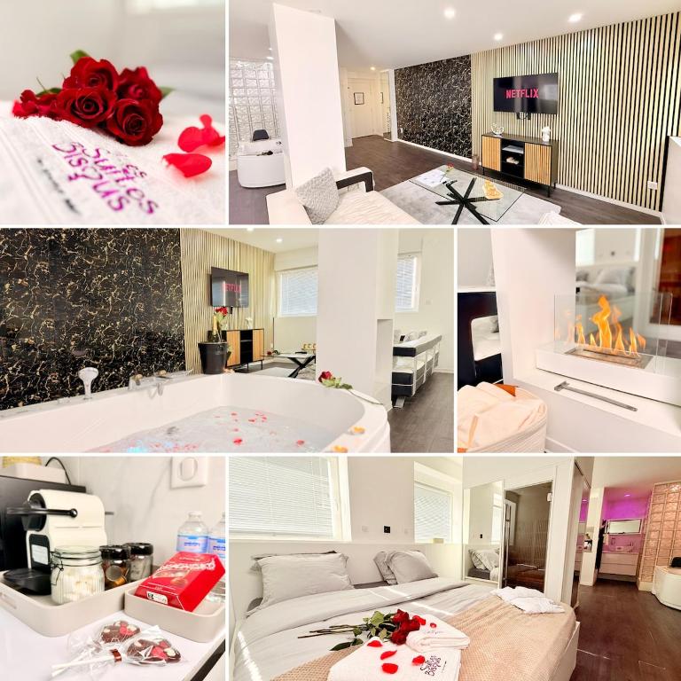 Les Suites Bisous Metz - Jacuzzi & Private Sauna6 de Les Suites Bisous Metz - Jacuzzi & Private Sauna
